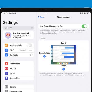 How to Turn On Stage Manager on iPad
