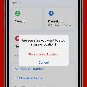 How to Stop Sharing Location on iPhone (2023)