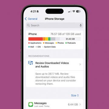 Organize Your iPhone’s Storage & Battery