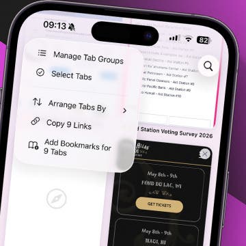 How to Copy All URLs in a Tab Group