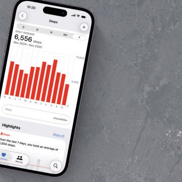 How to Track Steps on iPhone & iPad