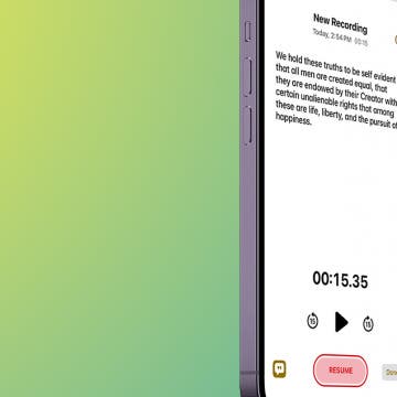 How to Record and Transcribe Audio in Notes on Your iPhone