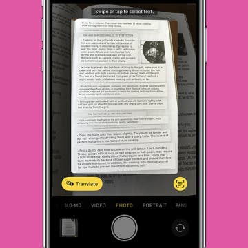 How to Translate Text in an Image on iPhone for Free