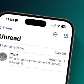 How to Show Only Unread iMessages on iPhone