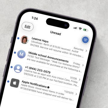 How to Find Unread Text Messages on iPhone