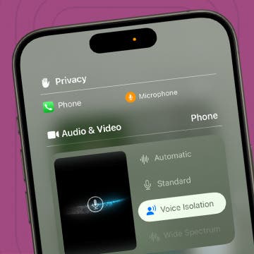 Make Phone Calls Clearer with Voice Isolation on iPhone
