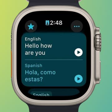 Can Apple Watch Translate? (watchOS 11)