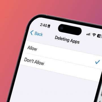 Why Can’t I Delete Apps on My iPhone & iPad? Simplest Fix