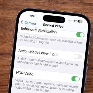 Why Is My iPhone Camera Shaking & How to Fix It