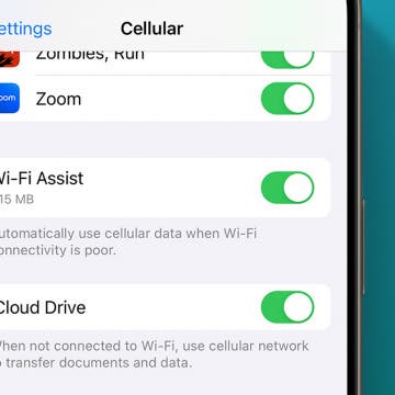 How to Turn Wi-Fi Assist Off on iPhone