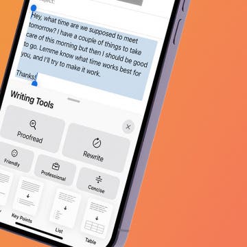 Use Apple Intelligence To Improve Your Writing