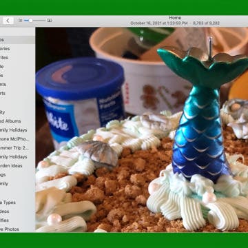 Zoom in and out of photo on Mac
