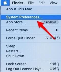 Mac system preferences