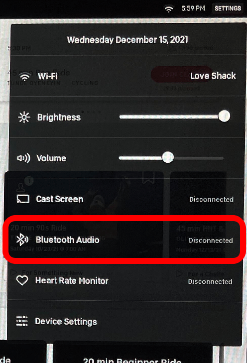 connect airpods to peloton