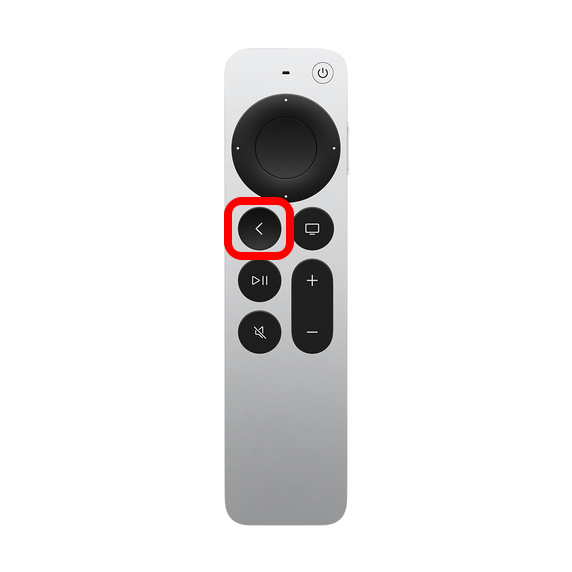 Apple Siri Remote Back button