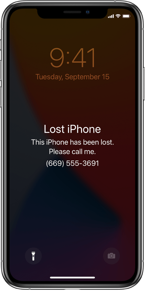 iPhone Lost Mode found iPhone how to find owner