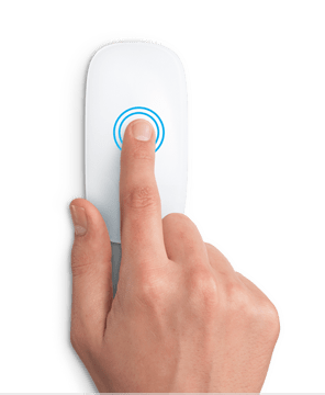 magic mouse zoom gesture