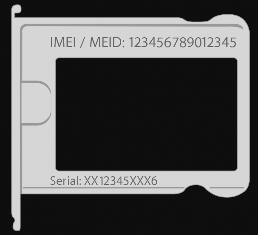 serial number