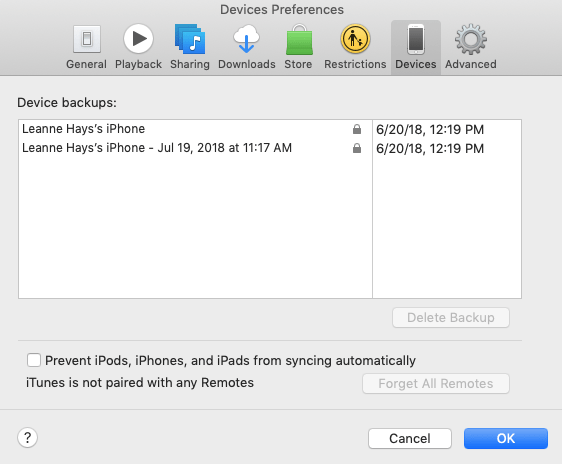 find apple serial number with itunes