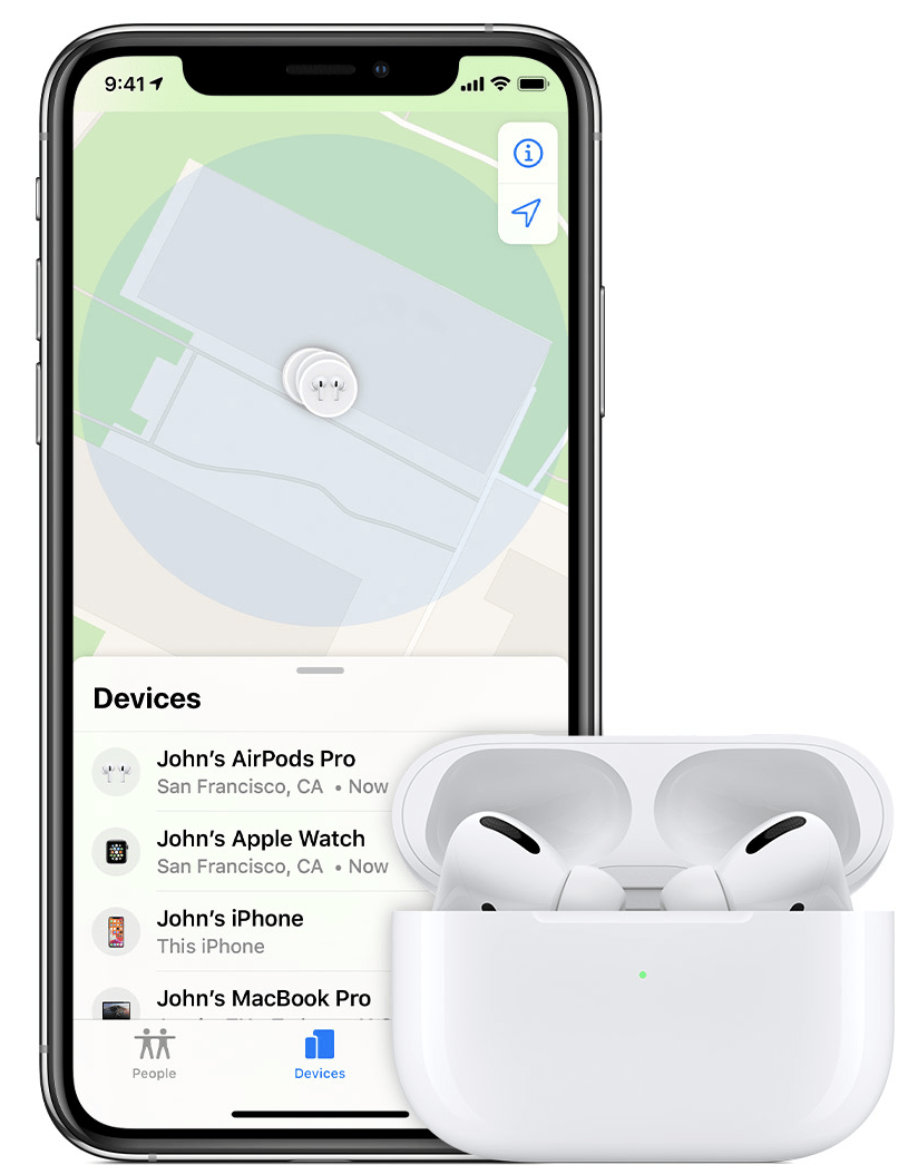 How to find on sale lost apple earbuds