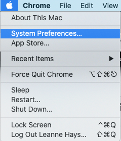 mac system preferences