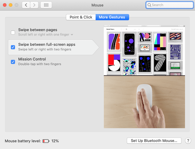 magic mouse 2 settings