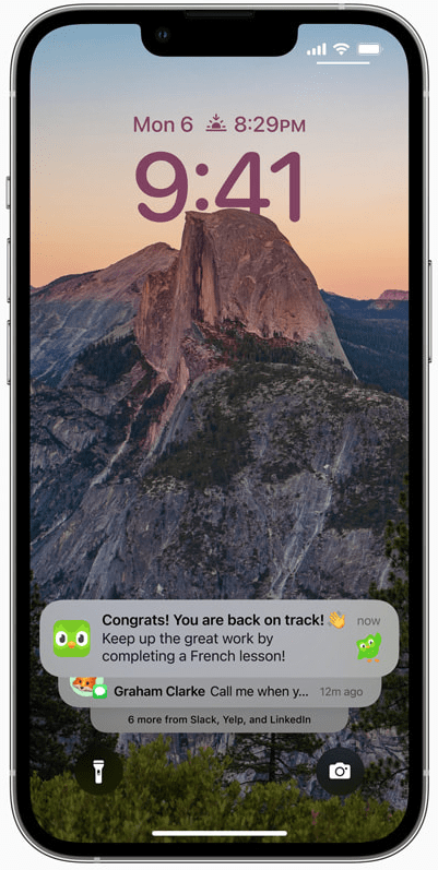 ios 16 notifications