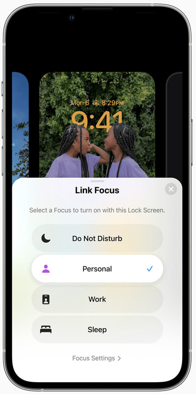 ios 16 focus
