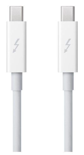 thunderbolt cable with thunderbolt connector