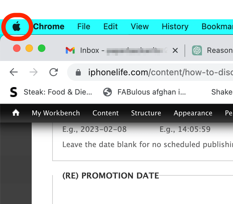 Apple menu unlink iphone from mac