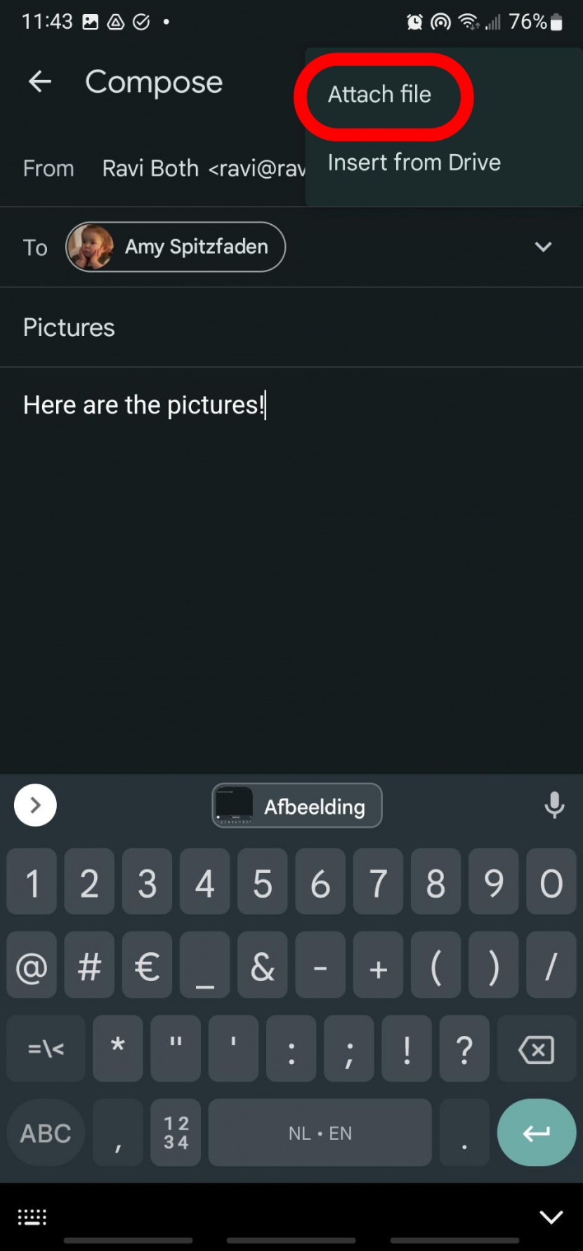 transfer photos from android to iphone