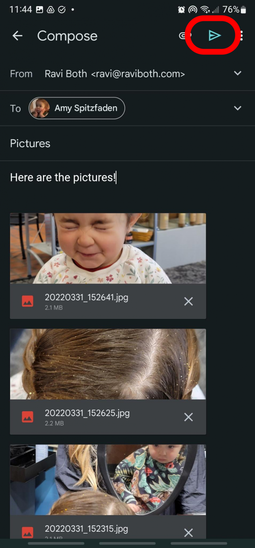 transfer android to iphone