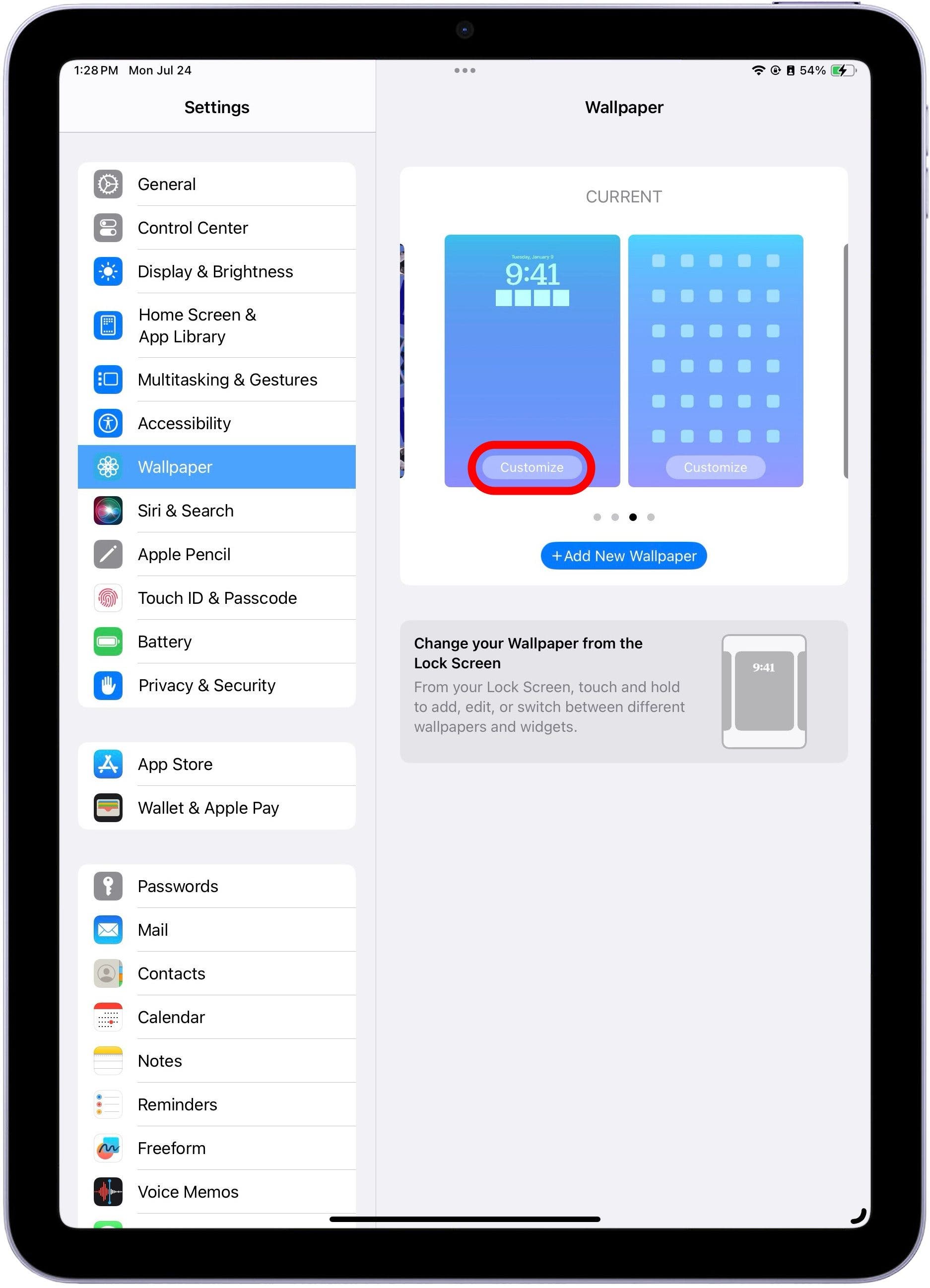 How To Customize Lock Screen On IPad How To Customize Lock Screen On IPad