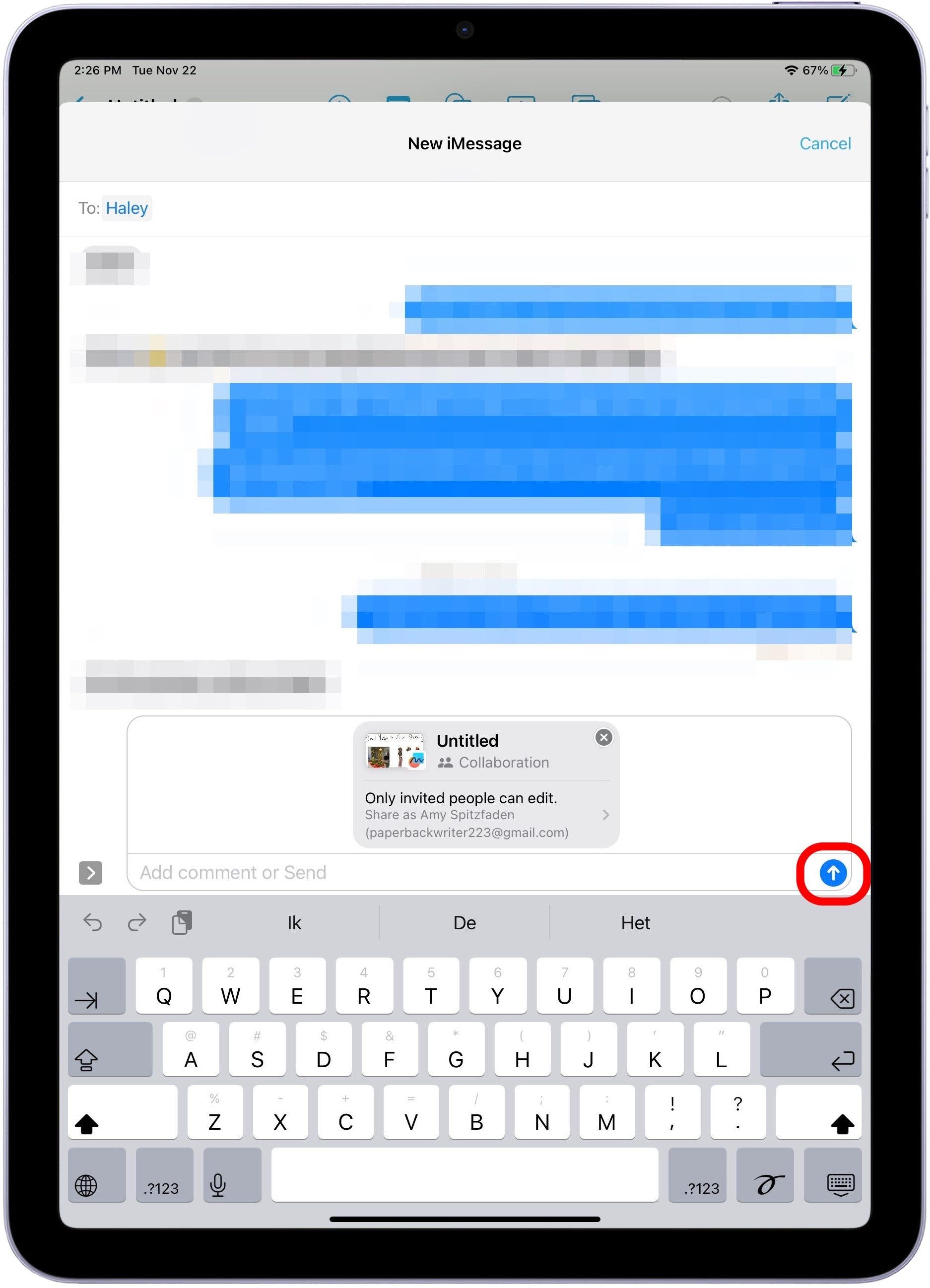 How to Share a Board on Freeform on iPad for Collaboration (iPadOS 16)