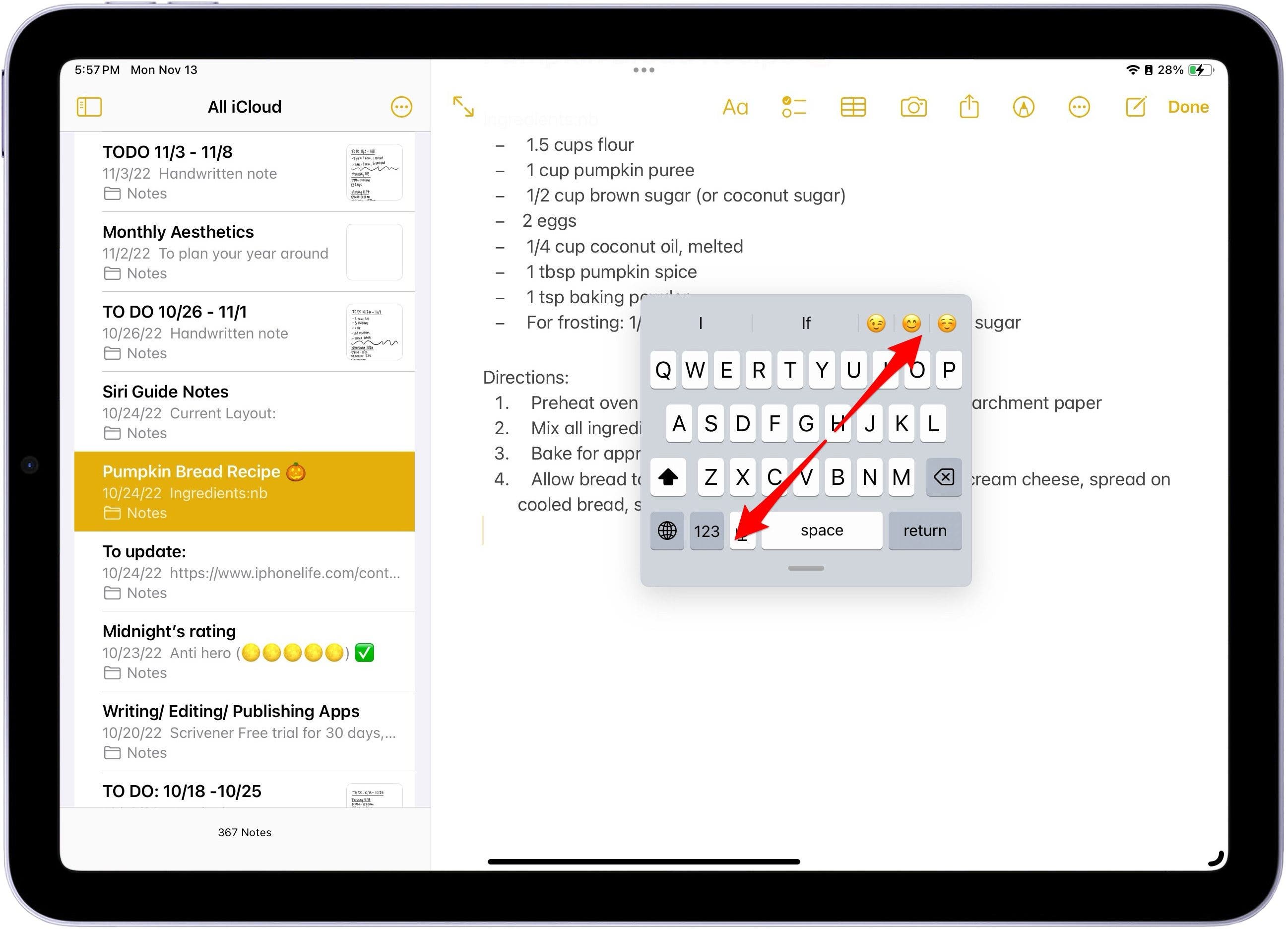 How to Turn the iPad Floating Keyboard On & Off
