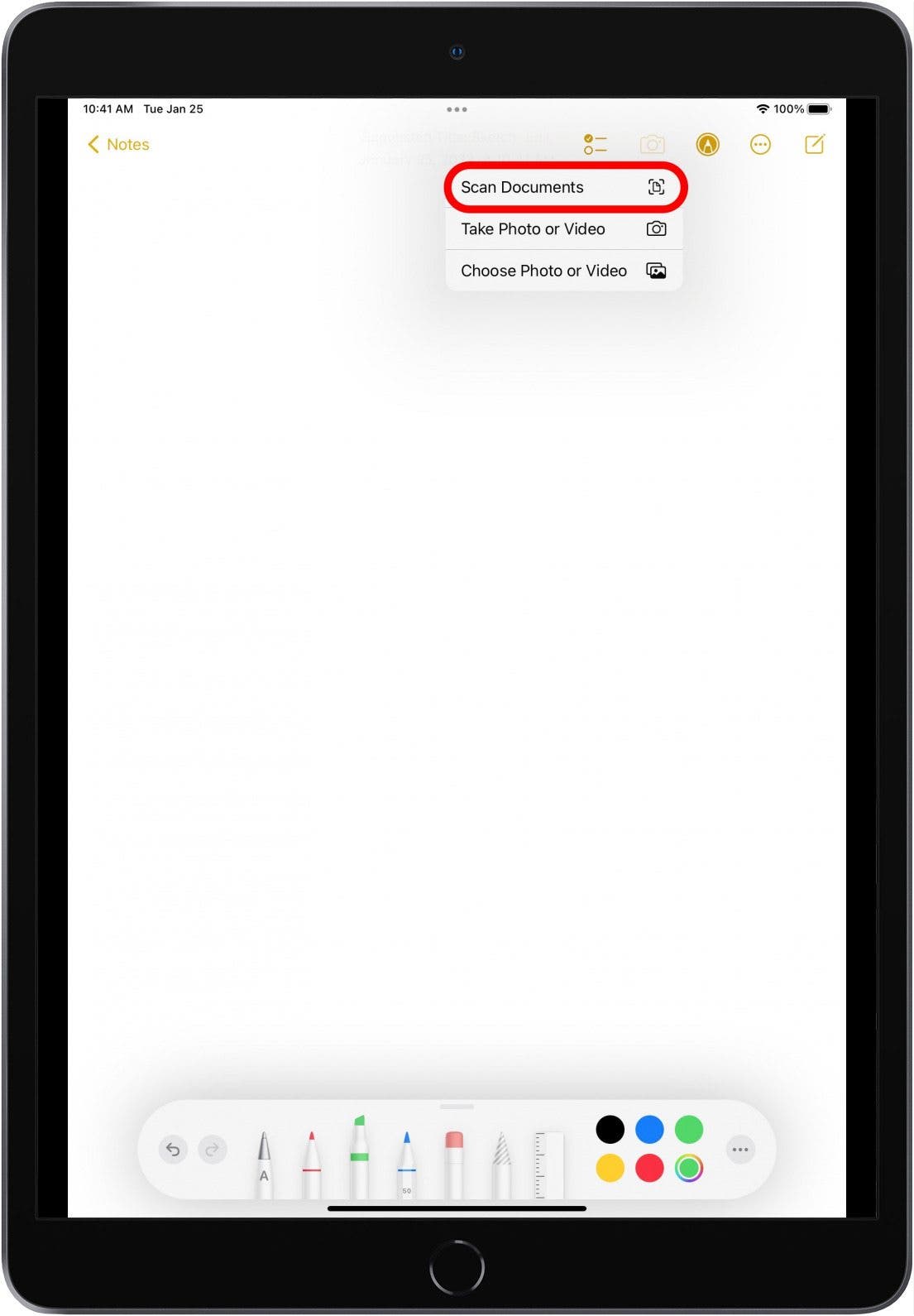 How to Scan on iPad Documents & QR Codes