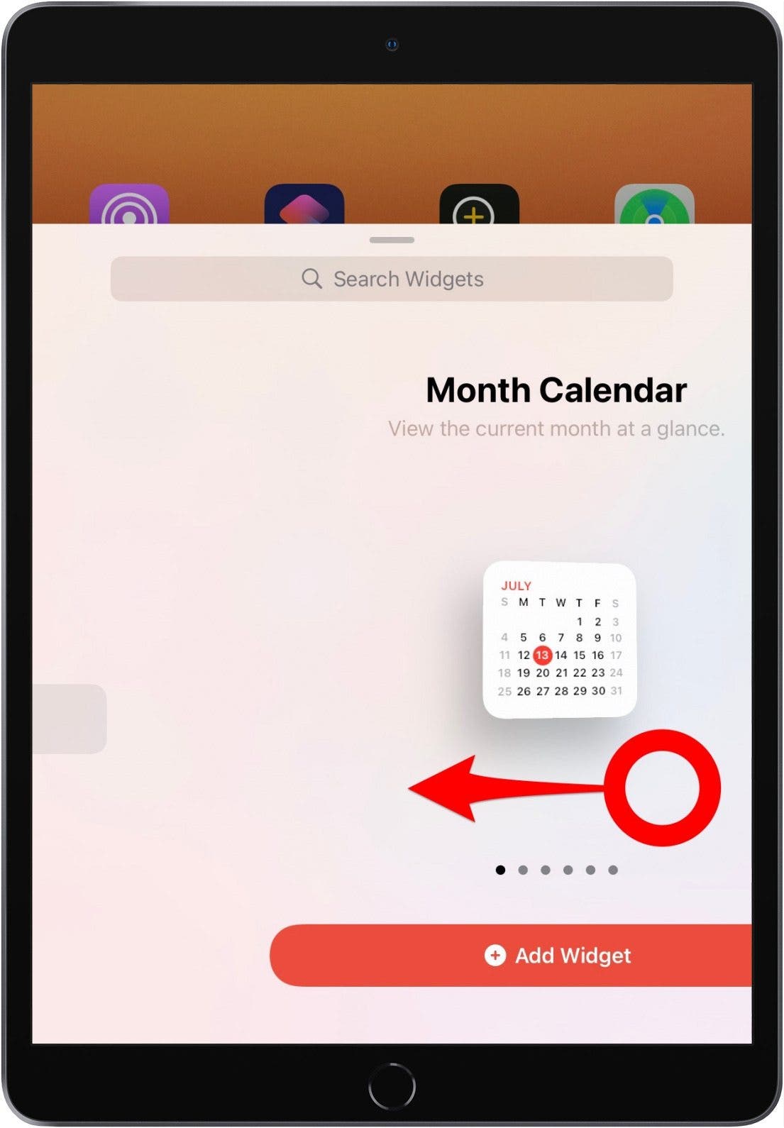 How to Add Widgets on iPad Home Screen in iPadOS 15