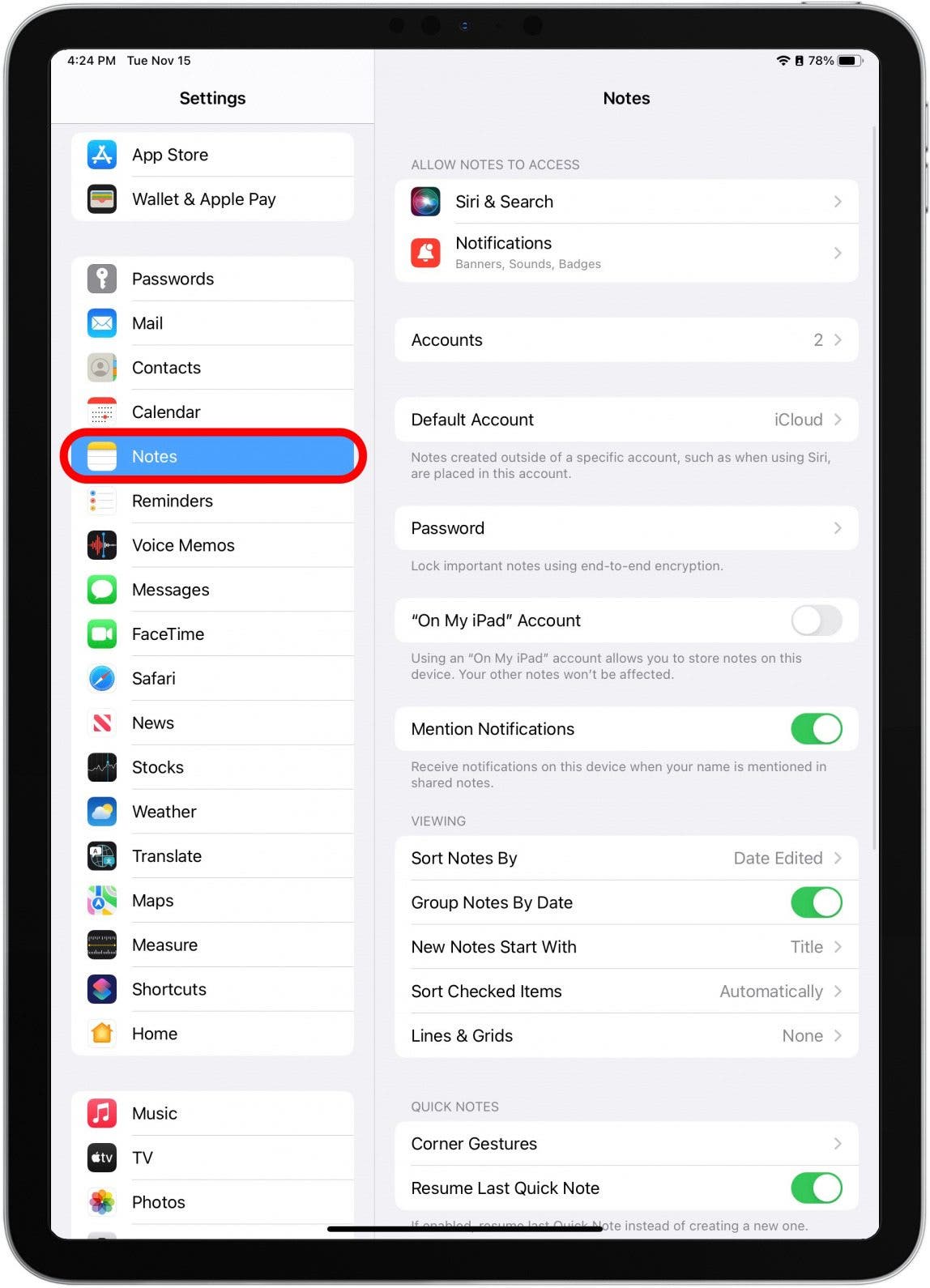 How to Use Quick Notes on iPad