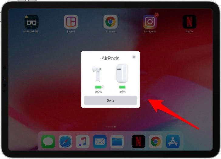 airpods setup button