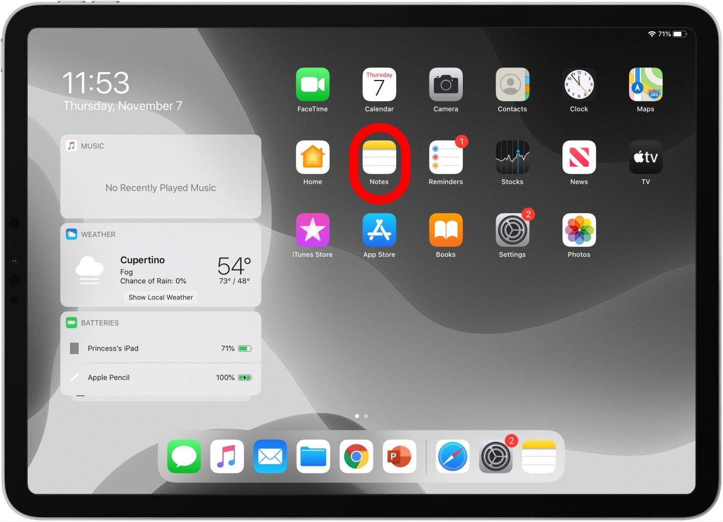 How to Slide to Type on the iPad Floating Keyboard (iPadOS 15)