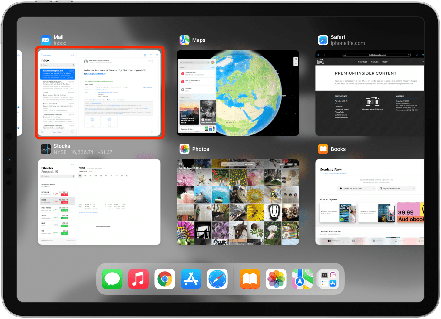Quickly Navigate between Apps & Home Screen on iPad (iPadOS 16)