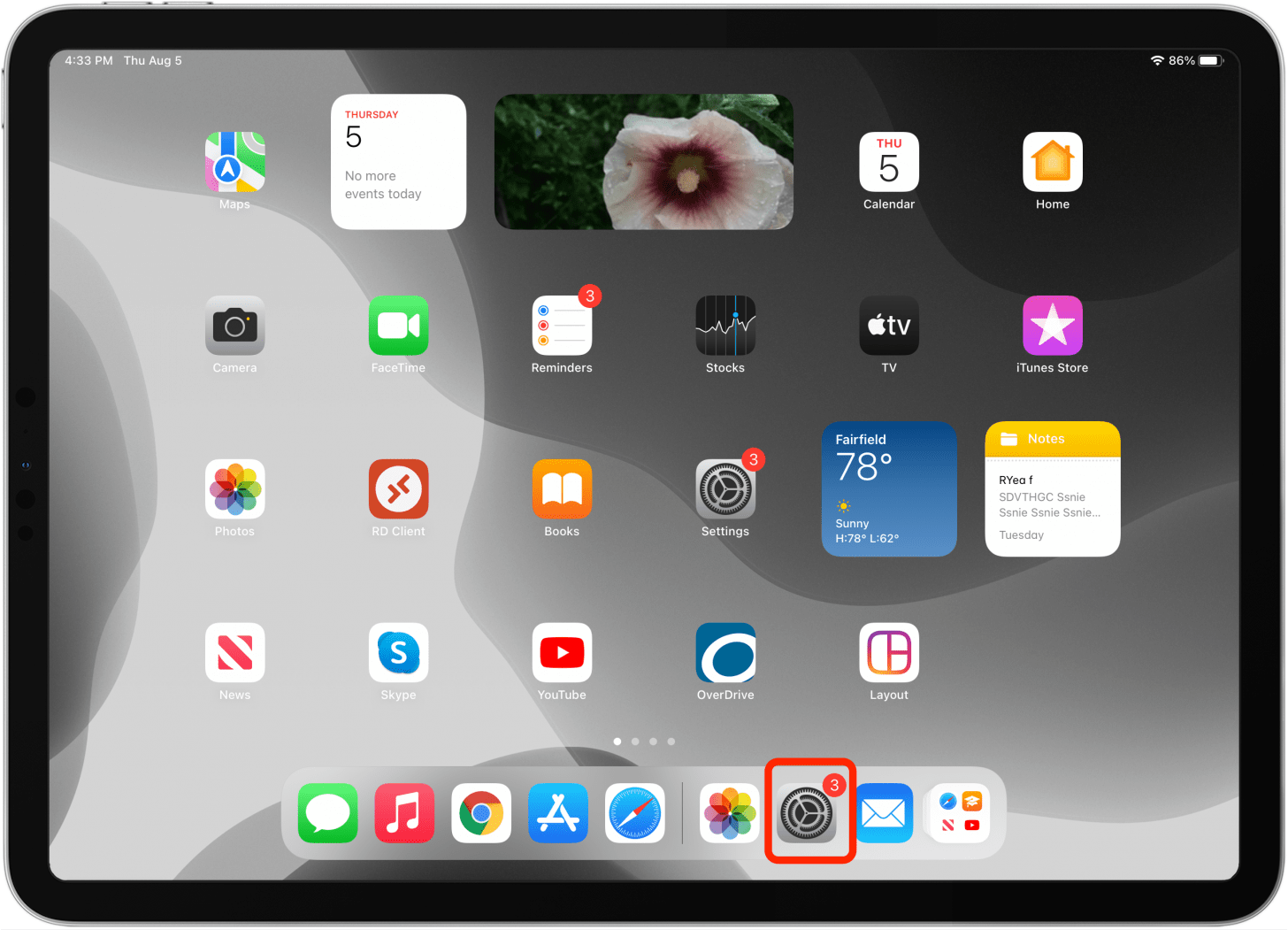 10.2-inch iPad Wi‑Fi 64GB - Silver - Apple