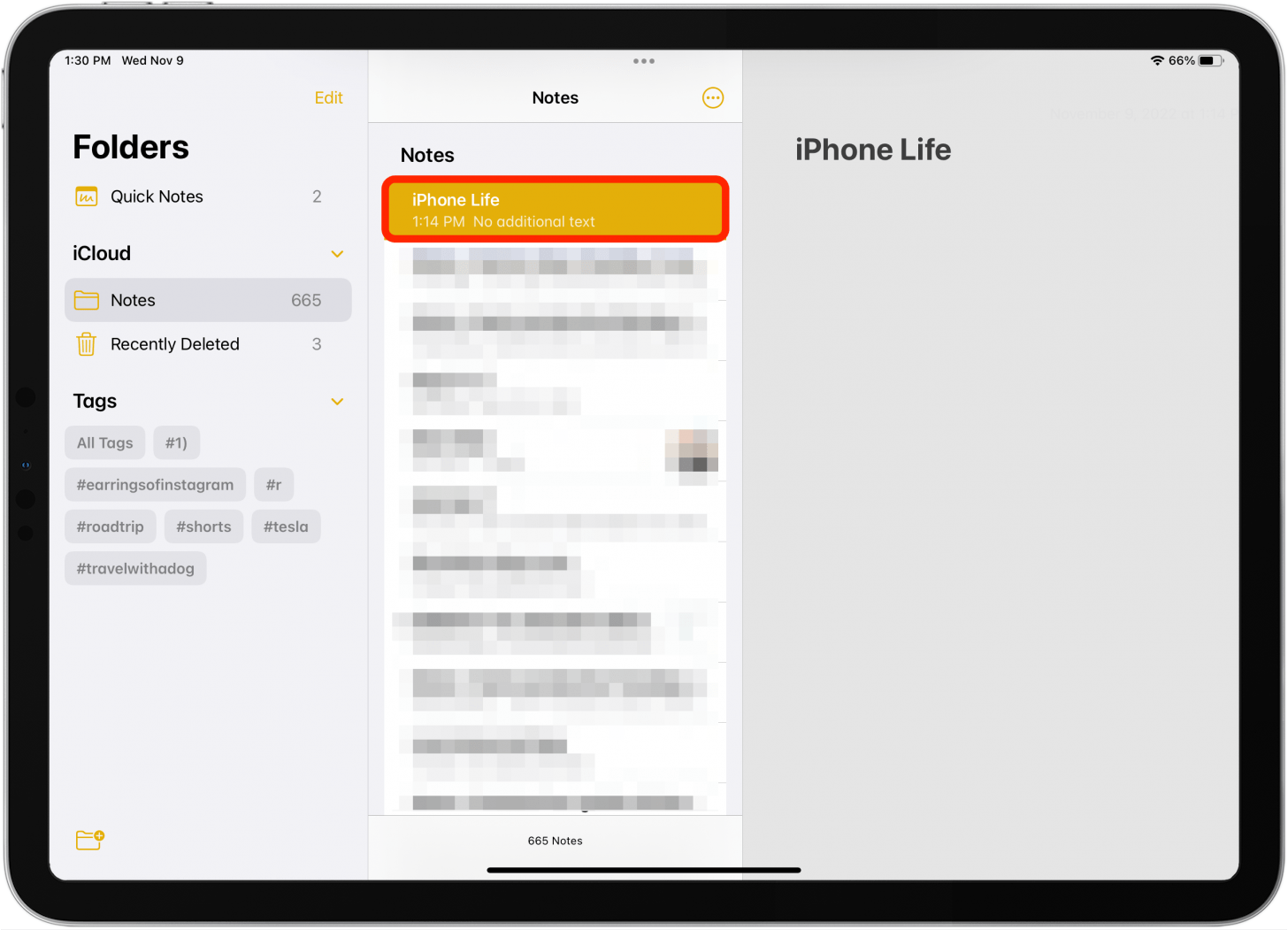 How to Slide to Type on the iPad Floating Keyboard (iPadOS 16)