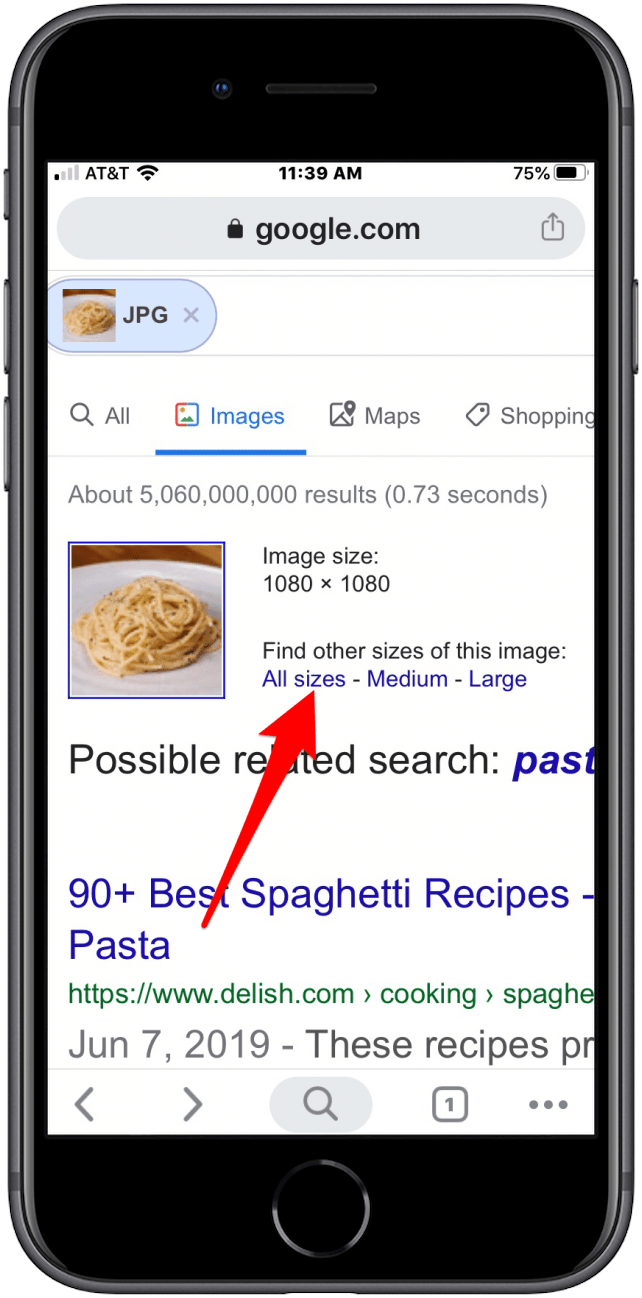 how to reverse image search on your iphone