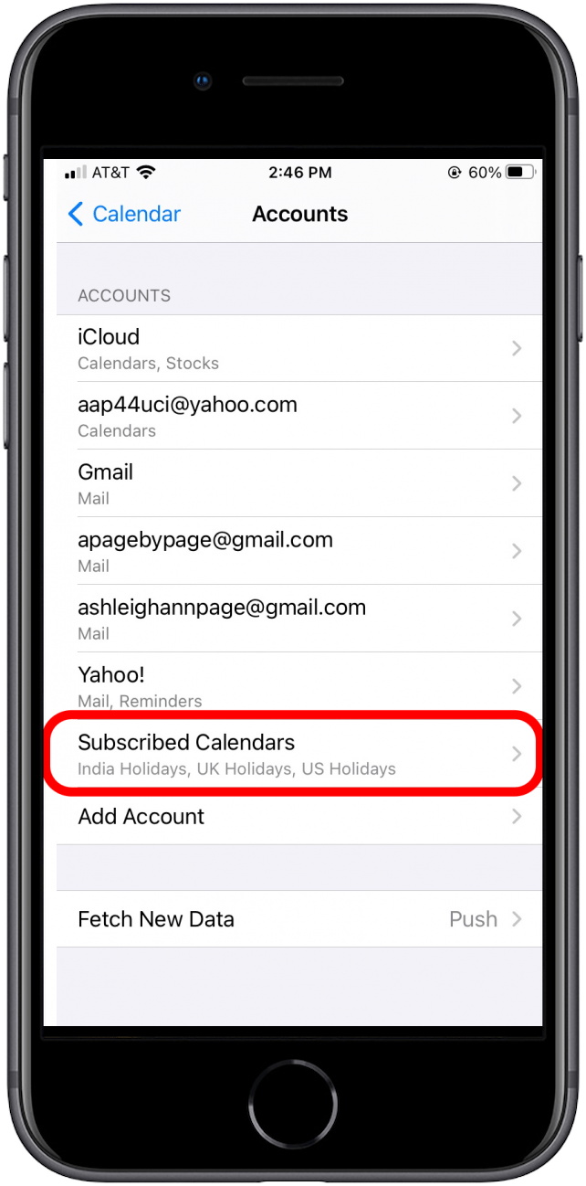 How to Add, Delete & Sync Calendar Subscriptions