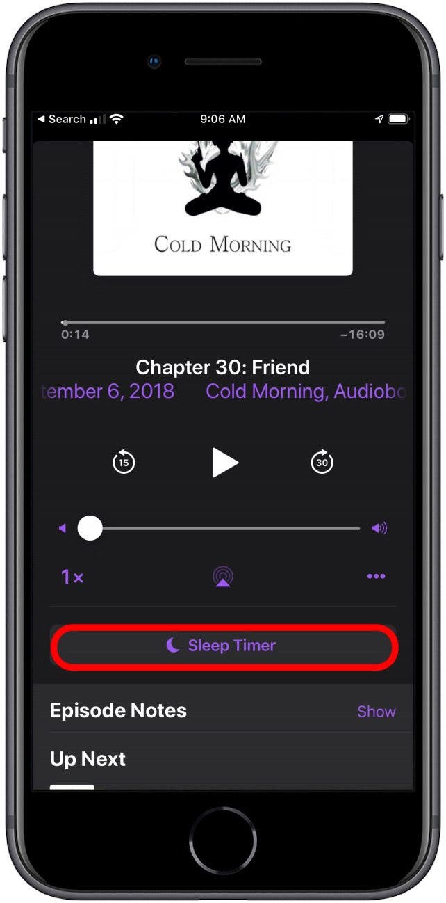How to Use the Sleep Timer in Your iPhone's Podcast App