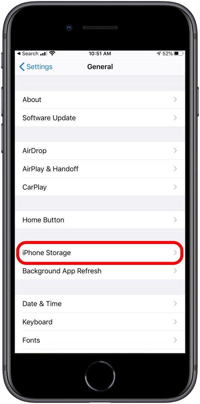 How to clear iphone data
