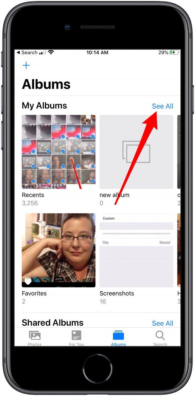 How To Delete Favorites Photo Album On Iphone Wall Tech
