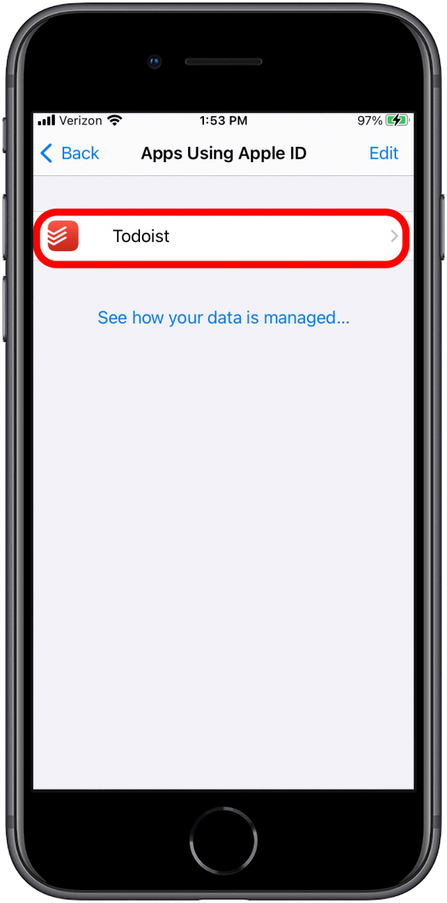 Select app