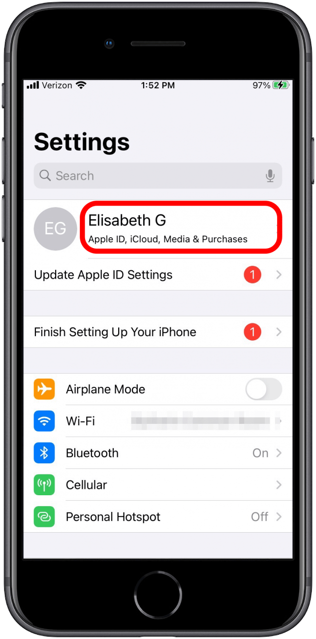 Tap name
